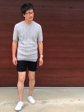 「アイテム（CD）」を使った、kimukenさん（メンズ・175cm）の夏コーディネート