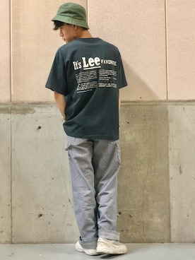 「LEE」｜てらくら【相互フォロー】さん（メンズ・178cm）の夏コーディネート