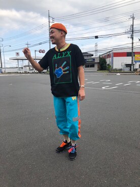 「MAGIC STICK（マジックスティック）のアイテム（帽子）」を使った、Da!k!_ah_okさん（メンズ・170cm）の冬コーディネート