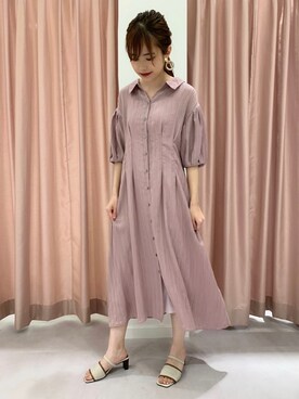 「JILL STUART（ジルスチュアート）のアイテム（アクセサリー）」を使った、Honokaさん（レディース・156cm）の夏コーディネート
