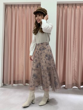 Honokaさん（レディース・156cm）の秋コーディネート