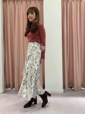 Honokaさん（レディース・156cm）の秋コーディネート