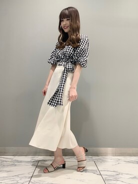 Honokaさん（レディース・156cm）の夏コーディネート