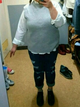 えなじーさん(レディース・156cm)の秋コーディネート