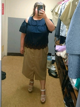 えなじーさん(レディース・156cm)の夏コーディネート