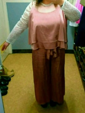 「デブでもオシャレしたい」｜「アイテム（ブルゾン）」を使った、えなじーさん（レディース・156cm）の秋コーディネート