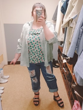 えなじーさん（レディース・156cm）の夏コーディネート