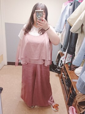 えなじーさん（レディース・156cm）の夏コーディネート