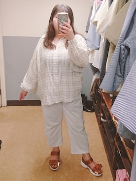 えなじーさん（レディース・156cm）の夏コーディネート