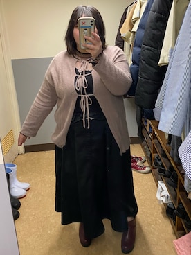 えなじーさん(レディース・156cm)の冬コーディネート