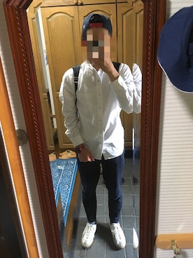「ehka sopo（エヘカソポ）のアイテム」を使った、ryu yamさん（メンズ・170cm）の春コーディネート