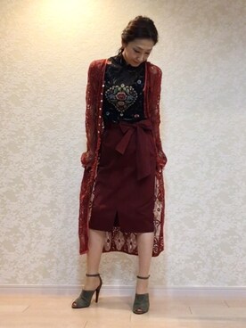 ちはやさんのコーディネート