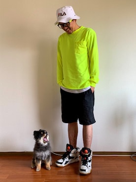 シオマリアッチさん（メンズ・172cm）の春コーディネート