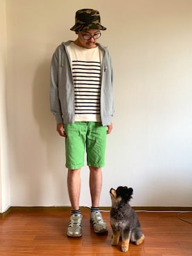 シオマリアッチさん（メンズ・172cm）の夏コーディネート