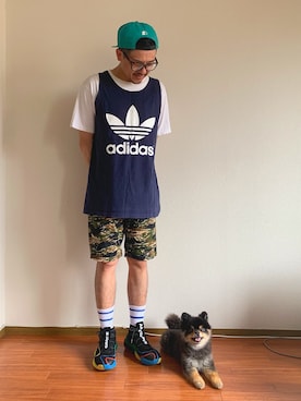 シオマリアッチさん（メンズ・173cm）の夏コーディネート