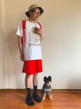 シオマリアッチさん（メンズ・172cm）の夏コーディネート