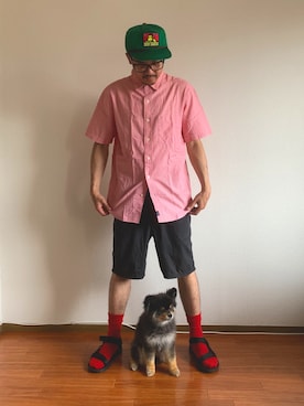 キャップを使った アバクロ の人気ファッションコーディネート 髪型 2ブロック Wear