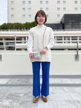 立川 美桜さん（レディース・157cm）の秋コーディネート
