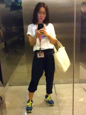 「jogger pants」｜VIELLAさん（レディース・153cm）の夏コーディネート