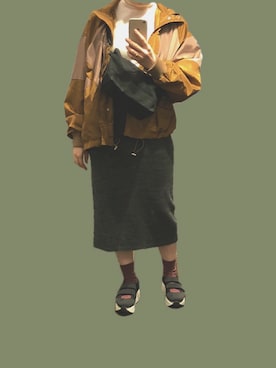 ダサ井さんさん（レディース・157cm）の秋コーディネート