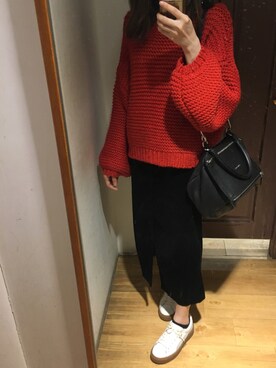 「happynewyear」｜FFさん（レディース・158cm）の冬コーディネート