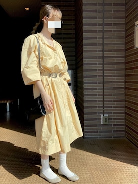 「ラブアンドピース2020」｜「アイテム（バレエシューズ）」を使った、(aYa)さん（レディース・169cm）の秋コーディネート