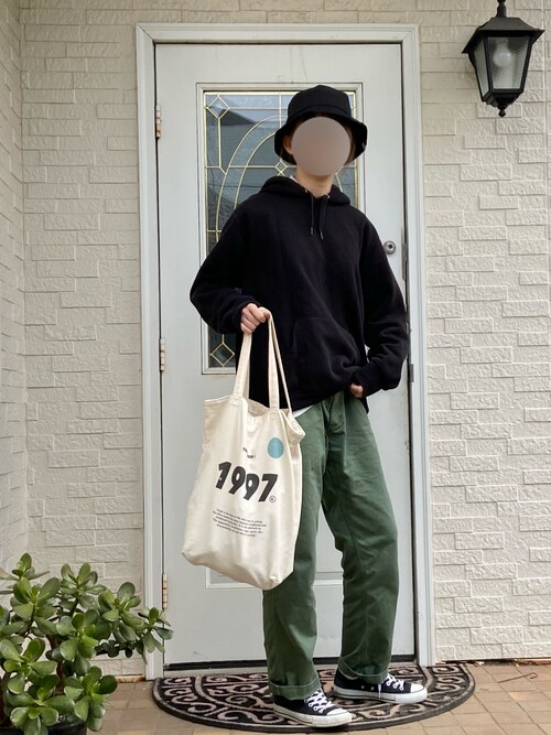 Aya ユニクロのパーカーを使ったコーディネート Wear