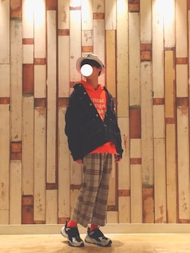 「RAGEBLUE（レイジブルー）のアイテム（カバーオール）」を使った、109さん（メンズ・170cm）の春コーディネート