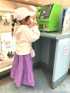 「アイテム（スカート）」を使った、RiRin..❤︎さん（キッズ・100cm）の春コーディネート