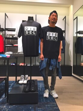 k nishiyamaさん（メンズ・170cm）の夏コーディネート