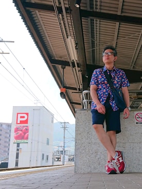 「VANANA（バナナ）のアイテム」を使った、たかぶんごさん（メンズ・171cm）の春コーディネート