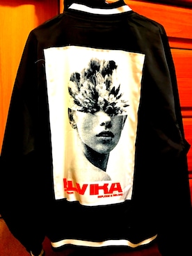 「ELVIRA（エルヴィラ）のアイテム（ジャケット/アウター、ブラック系）」を使った、Ryoさん（メンズ・172cm）の春コーディネート
