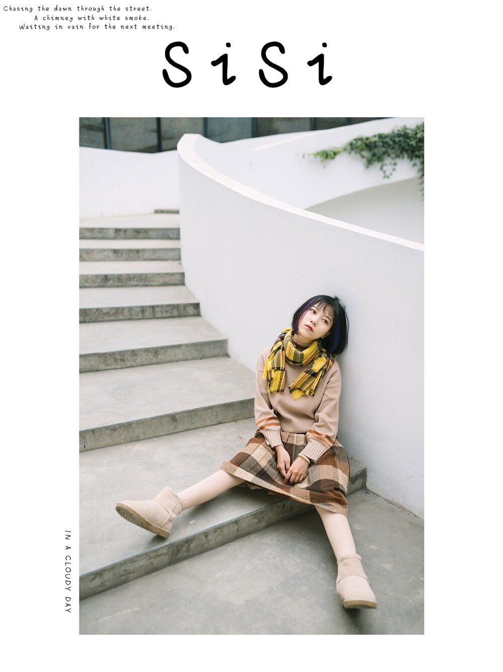 ブラウン系のその他トップスを着用したレディースの冬コーディネートの1枚目の写真