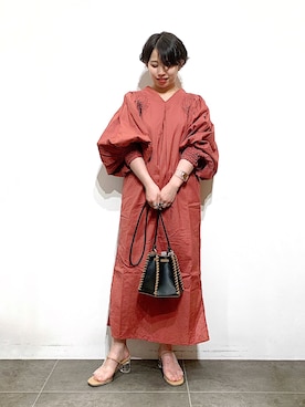 「PROTCOL（プロトコル）のアイテム」を使った、なな‎‪𓍯 ‬さん（レディース・155cm）の夏コーディネート