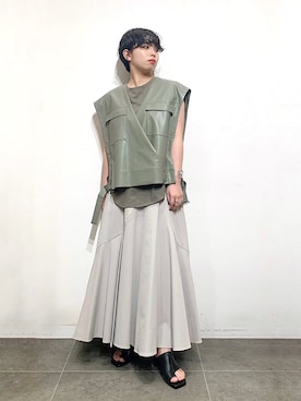 「LAATO（ラート）のアイテム」を使った、なな‎‪𓍯 ‬さん（レディース・155cm）の夏コーディネート