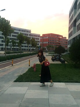 「PUMA(プーマ)のアイテム(アクセサリー)」を使った、-枝桠---さん(レディース・161cm)の秋コーディネート