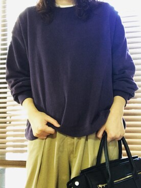 「PLAIN CLOTHING（プレーンクロージング）の【SALE!!】【ZOZOTOWN人気ランキング 1位獲得】シーズンレス2WAYフラップハンドバッグ/ショルダーバッグ（ショルダーバッグ）」を使った、Hammyさん（レディース・163cm）の冬コーディネート