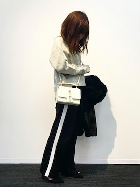 「PASSE-DIX（パスディス）のアイテム」を使った、SHICATA STAFFさん（レディース・151cm）の冬コーディネート