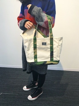 「PASSE-DIX（パスディス）のアイテム」を使った、SHICATA STAFFさん（レディース・151cm）の冬コーディネート