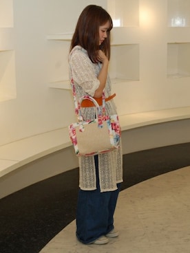 「PASSE-DIX（パスディス）のアイテム」を使った、SHICATA STAFFさん（レディース・164cm）の春コーディネート