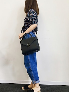 「PASSE-DIX（パスディス）のアイテム」を使った、SHICATA STAFFさん（レディース・151cm）の夏コーディネート