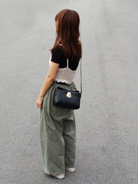 「PASSE-DIX（パスディス）のアイテム」を使った、SHICATA STAFFさん（レディース・163cm）の夏コーディネート