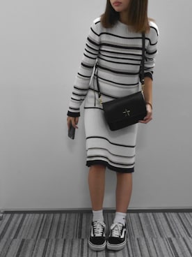 「PASSE-DIX（パスディス）のアイテム」を使った、SHICATA STAFFさん（レディース・151cm）の秋コーディネート