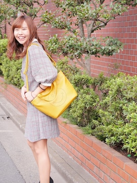 「PASSE-DIX（パスディス）のアイテム」を使った、SHICATA STAFFさん（レディース・152cm）の秋コーディネート