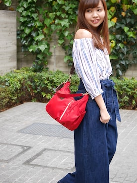 「PASSE-DIX（パスディス）のアイテム」を使った、SHICATA STAFFさん（レディース・152cm）の冬コーディネート