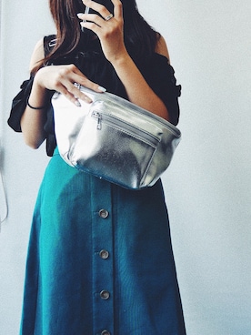 「PASSE-DIX（パスディス）のアイテム」を使った、SHICATA STAFFさん（レディース・151cm）の夏コーディネート