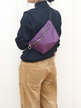 「PASSE-DIX（パスディス）のアイテム」を使った、SHICATA STAFFさん（レディース・160cm）の冬コーディネート