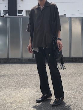 「JUCO.（ジュコ）のアイテム」を使った、ShigeGさん（メンズ・176cm）の夏コーディネート