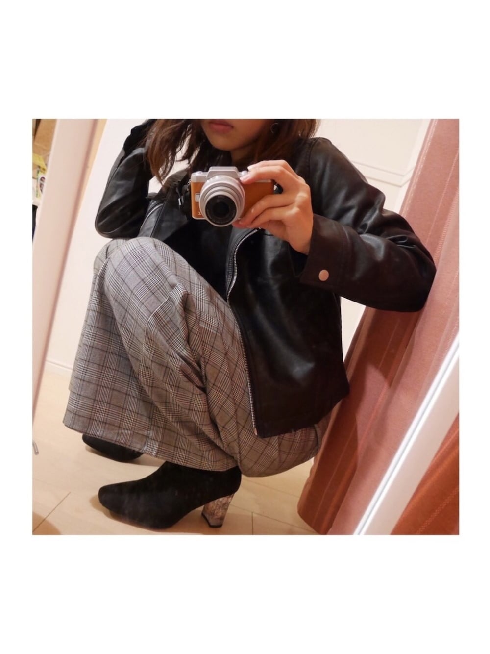 「秋コーデ、ootd、パンツスタイル、大人カジュアル、プチプラ、秋」｜「MAJESTIC LEGONのアイテム（その他パンツ、グレー系）」を使った、YUAZUさん（レディース・157cm）の秋コーディネートの1枚目の写真