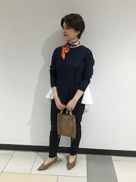 BARNYARDSTORM / 碧さん(レディース・155cm)の秋コーディネート